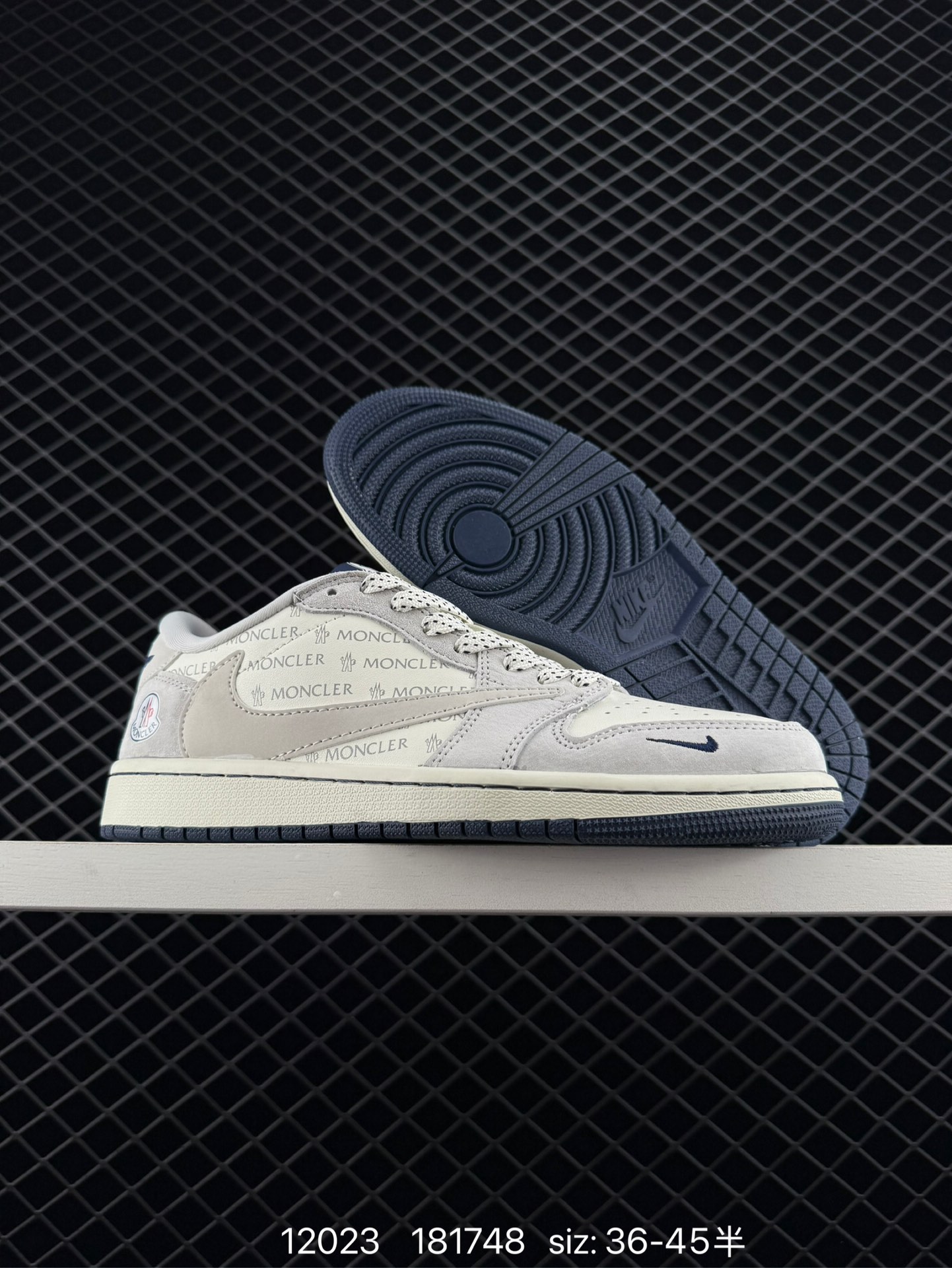 Bape x Travis Scott x Air Jordan 1 Low Bape x AJ1